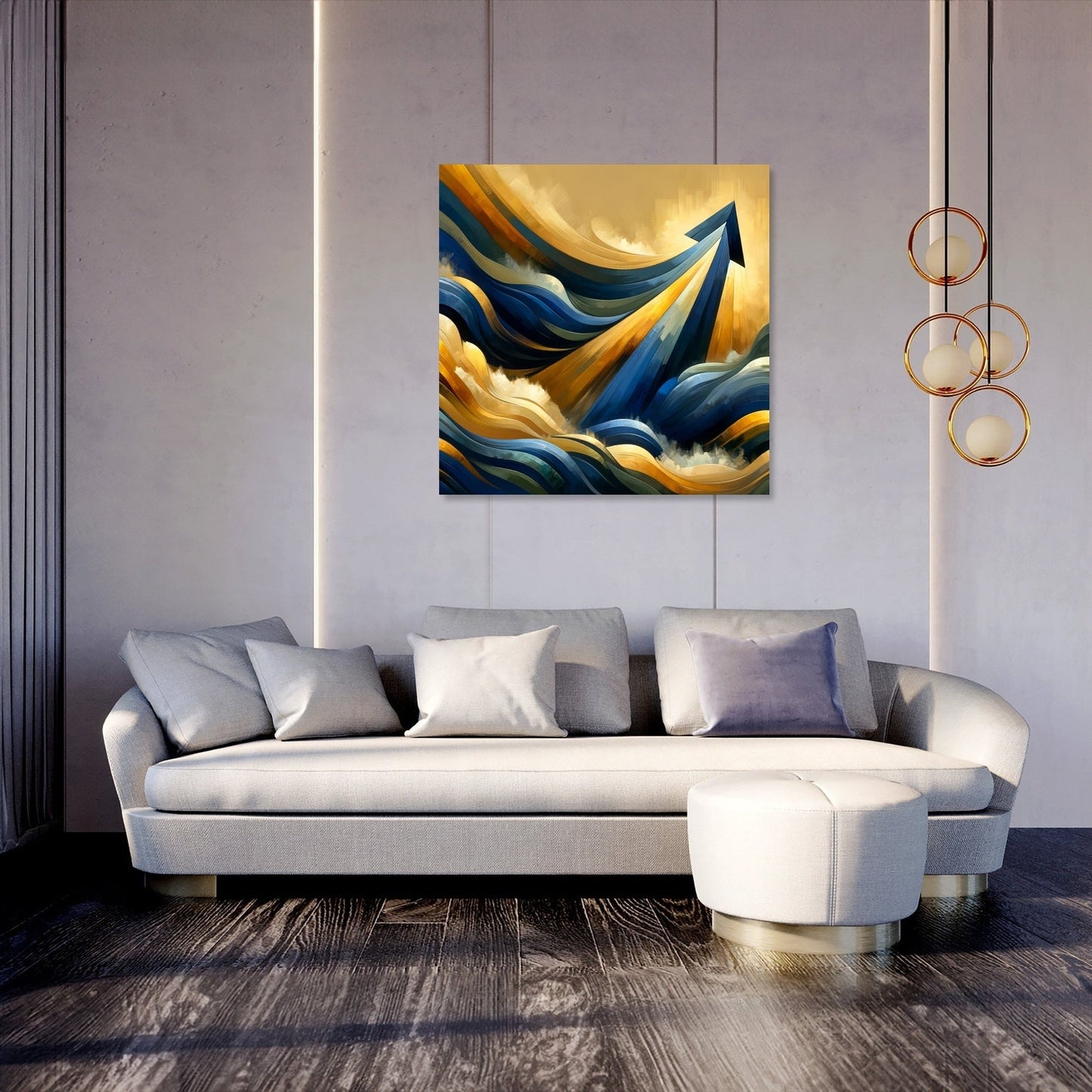 Courage Risen Canvas