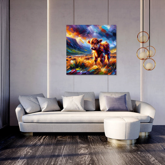 Highland Emotion Canvas