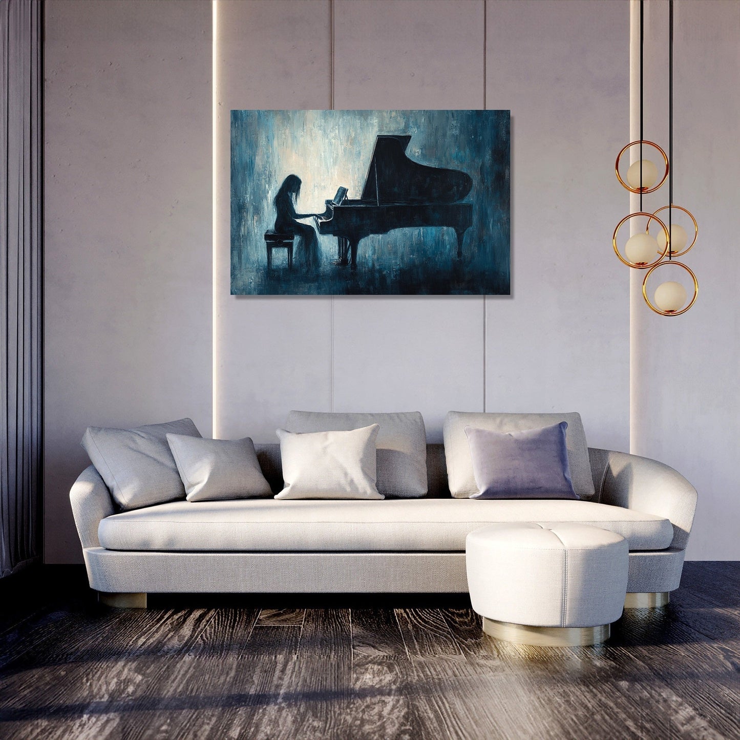 Midnight Sonata Canvas