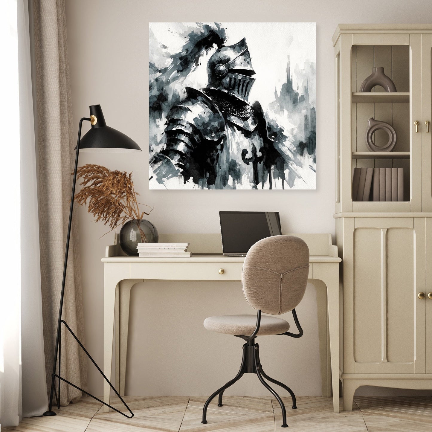 Knight's Resolve Canvas