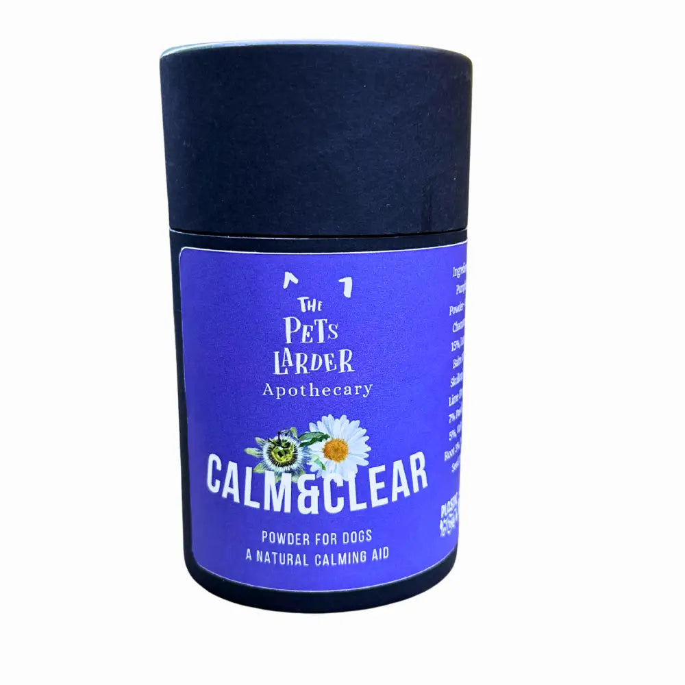 Calm & Clear – Natural Herbal Calming Supplement for Dogs