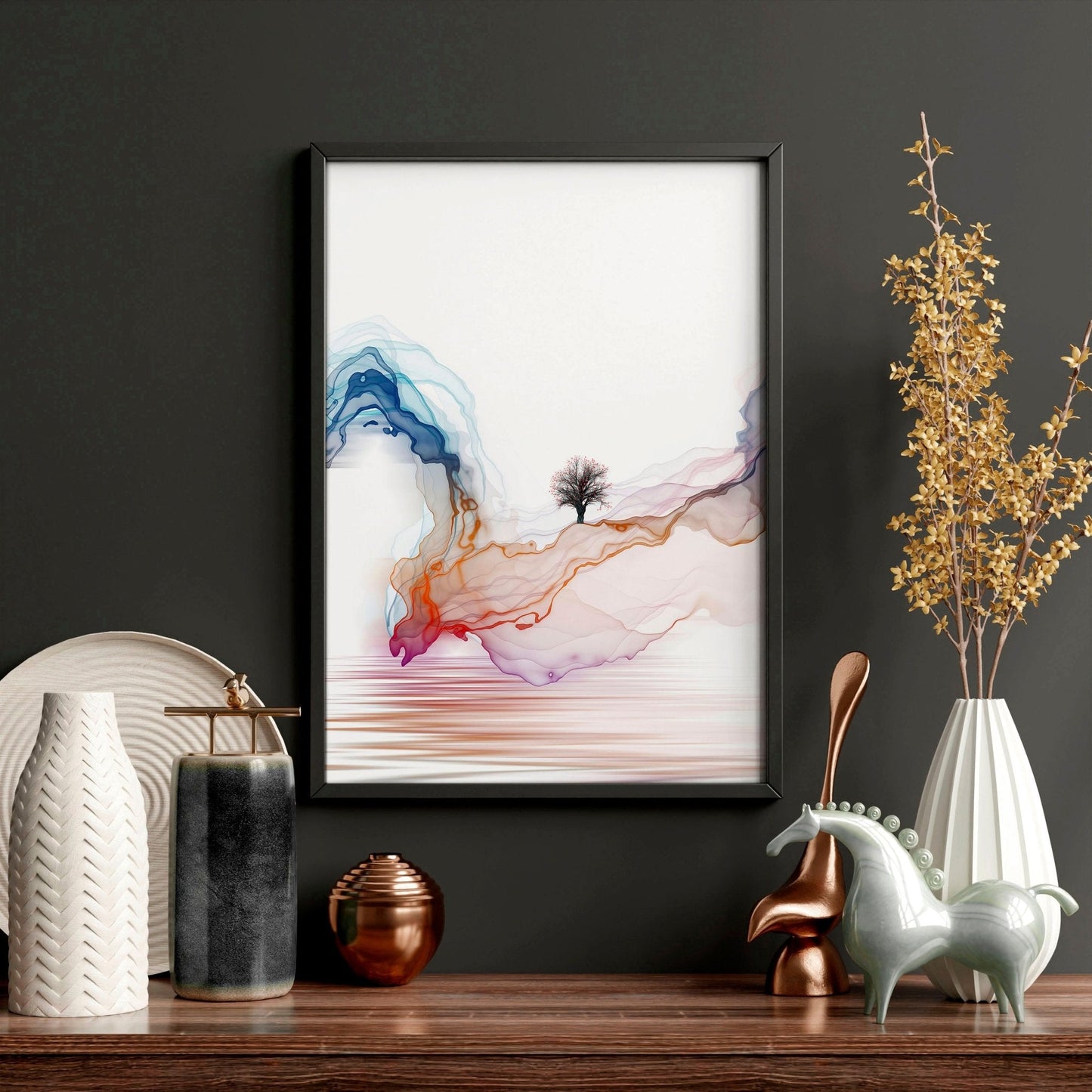 Calm artwork Wall Art prints | set of 3 framed prints