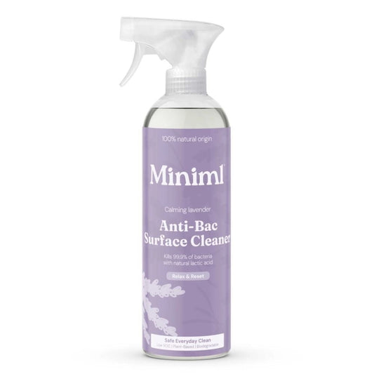 Calming Lavender Anti-Bac Surface Cleaner – 750ml Food-Safe Disinfectant Spray