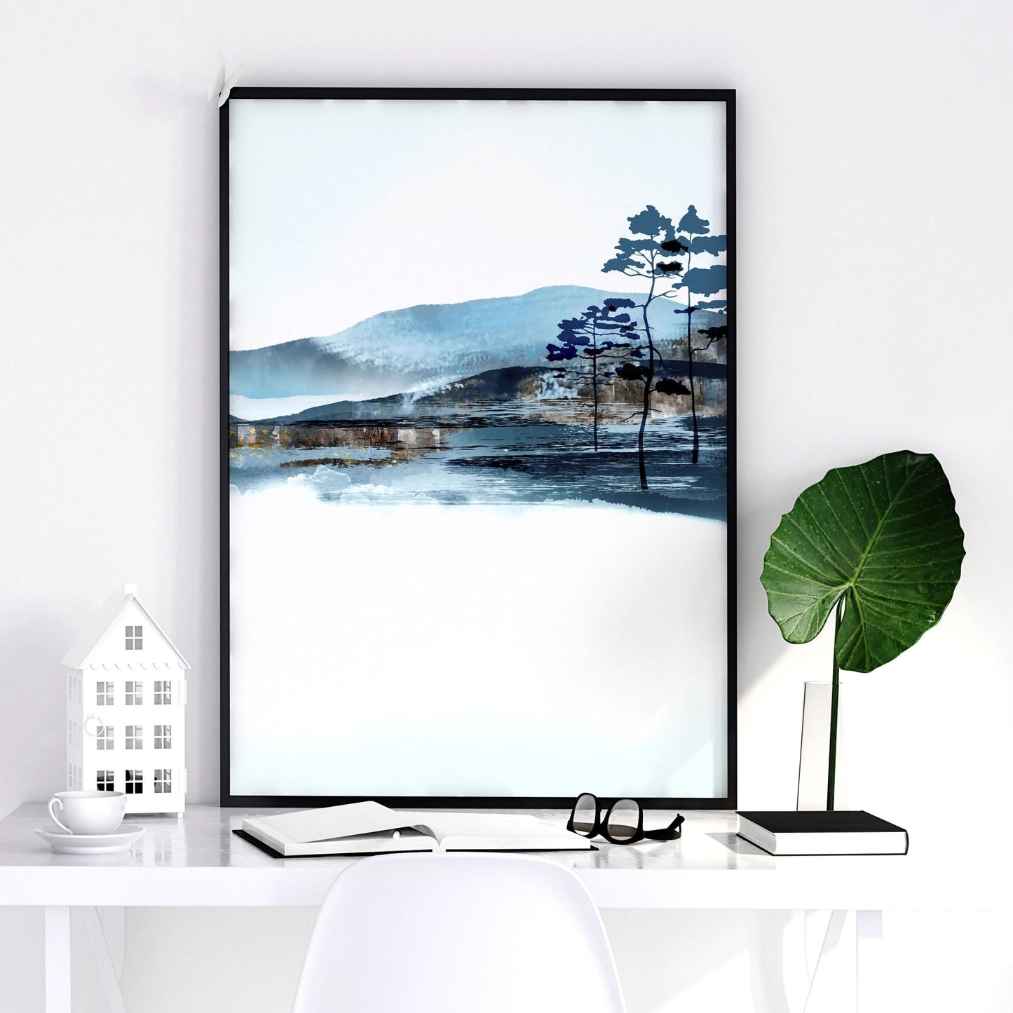 Art wall office | set of 3 framed wall art