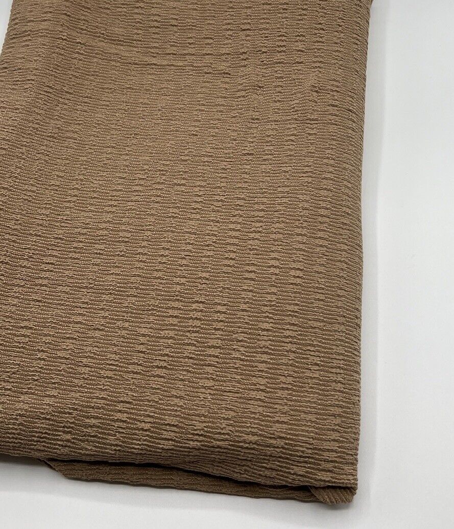 Camel Popcorn Stretch Fabric