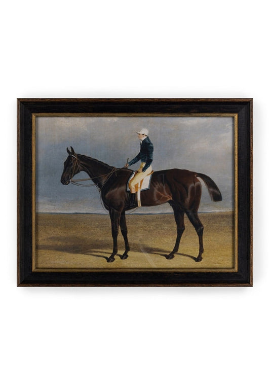 A Champion's Rest - Vintage Style Horse Print