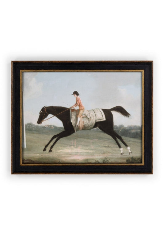 Vintage Racing Day Glory Horse Prints