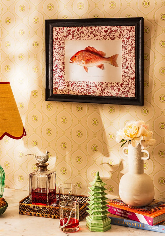 Fish Study I  Vintage Character for Every Corner