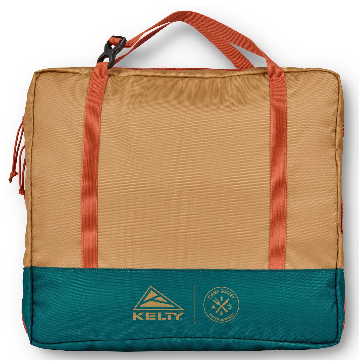 Kelty Camp Galley Camp Kitchen Organiser in Dull Gold / Deep Teal