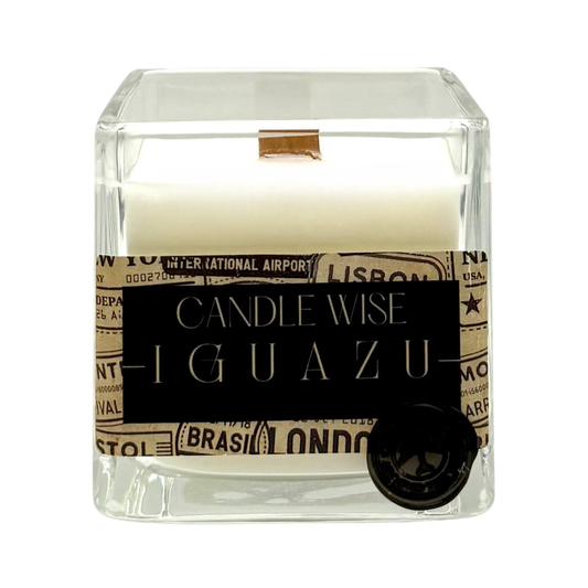Iguazu Candle | Green Leaf, Citrus & Cassis