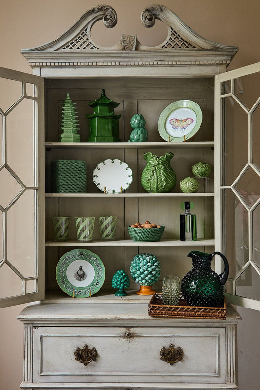 Green Cabbage Candle Holder