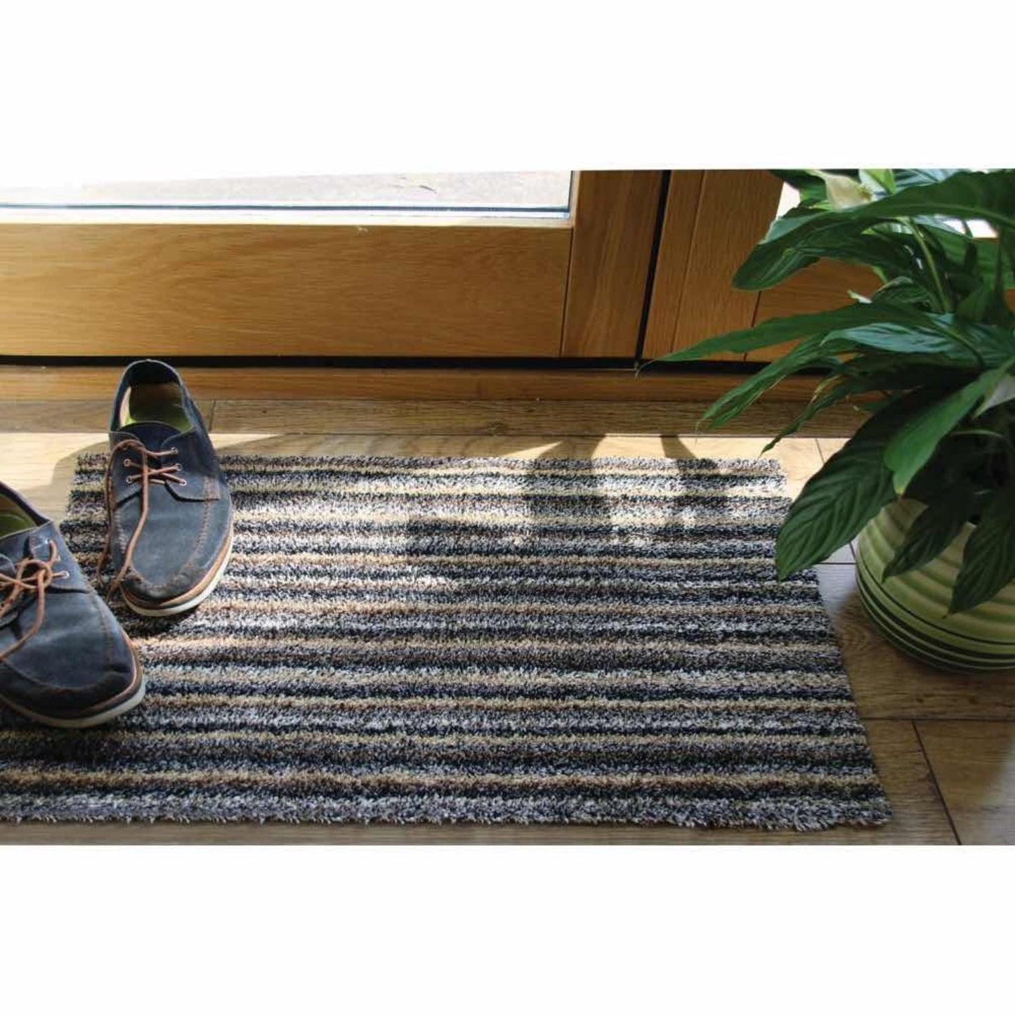 Washable Mats and Runner – Striped Design