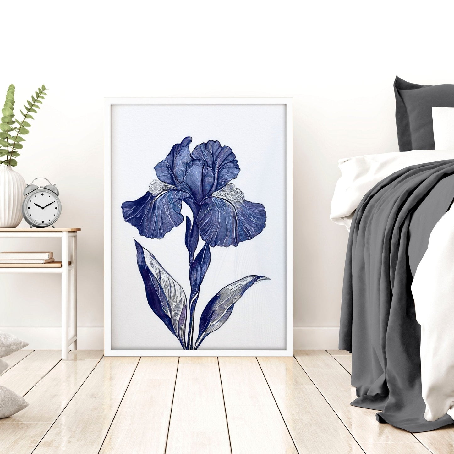 Canvas Art Wall Prints | Set of 3 Botanical Wall art Prints