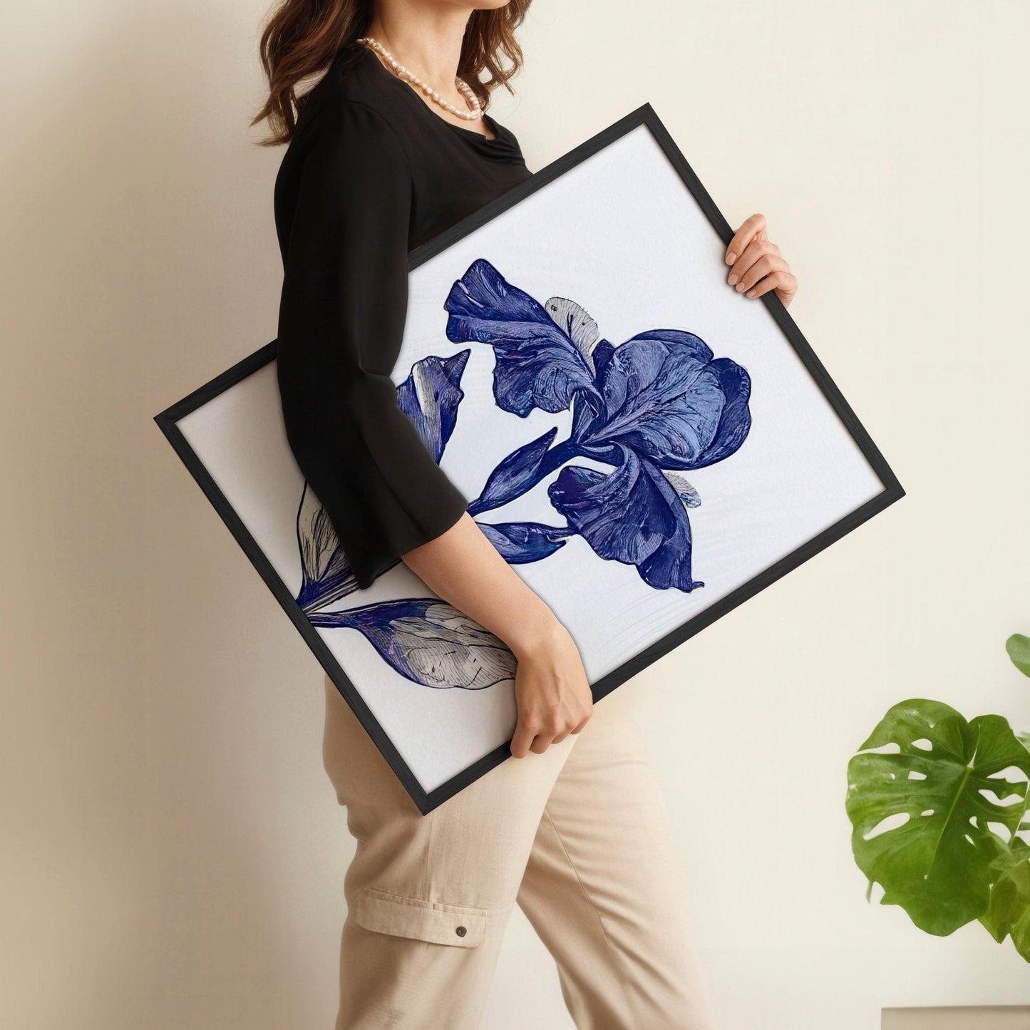 Canvas Art Wall Prints | Set of 3 Botanical Wall art Prints
