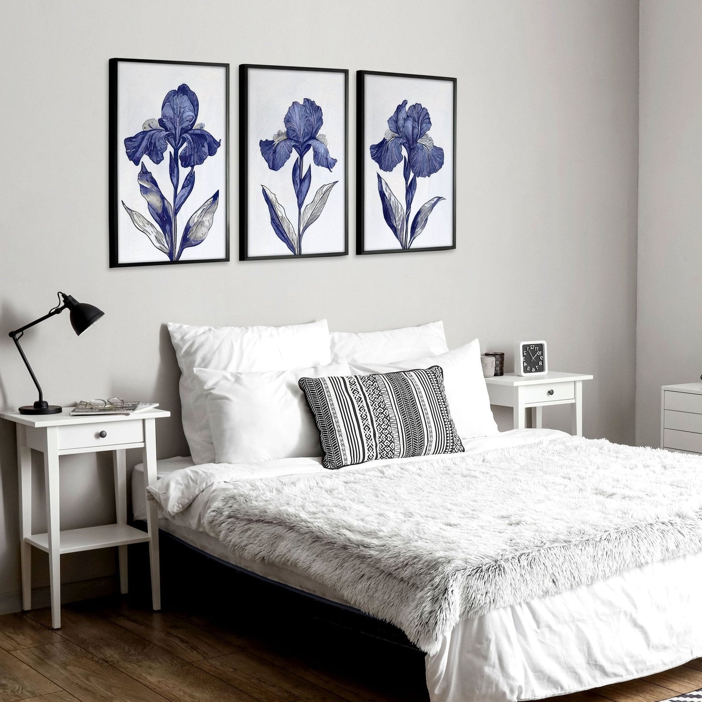 Canvas Art Wall Prints | Set of 3 Botanical Wall art Prints