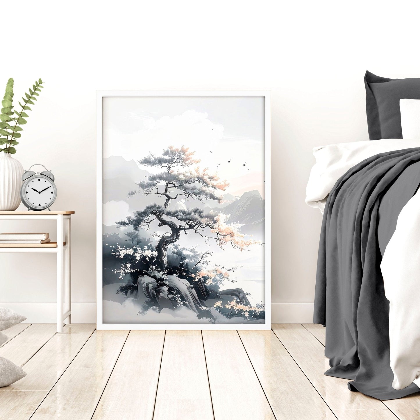 Canvas Wall Prints | Set of 3 Asian Inspired Wall art Prints