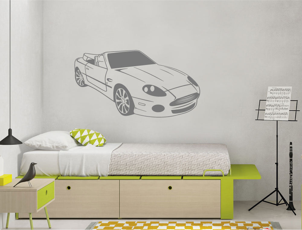 Sports Car Wall Sticker