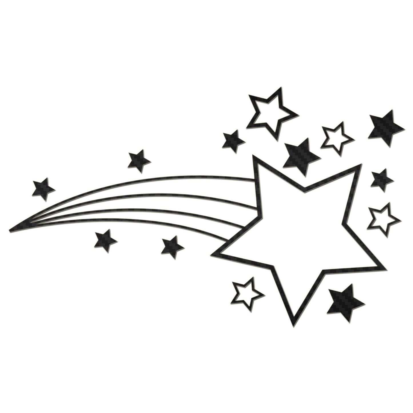 Shooting Stars Sticker