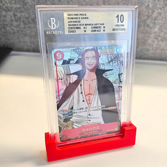 3D Printed Graded Card Display Stand | PSA, BGS, CGC Slab Holder
