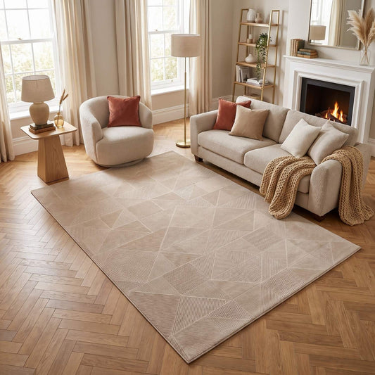 Carmel Beige Rug Abstract | 6000