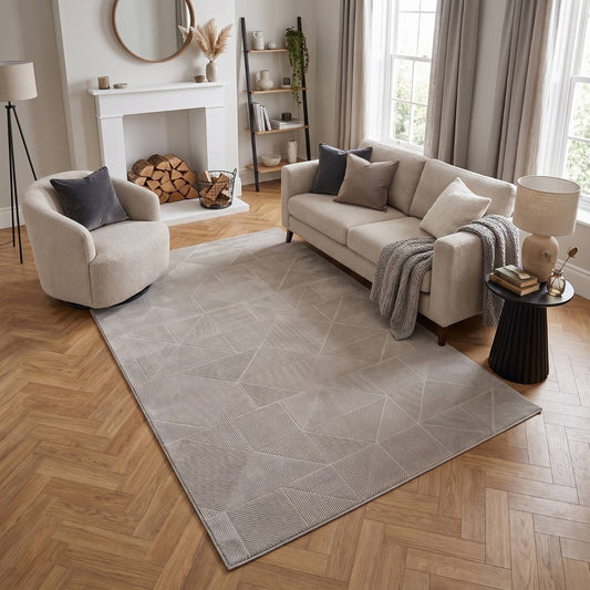 Carmel Grey Rug Abstract | 6000