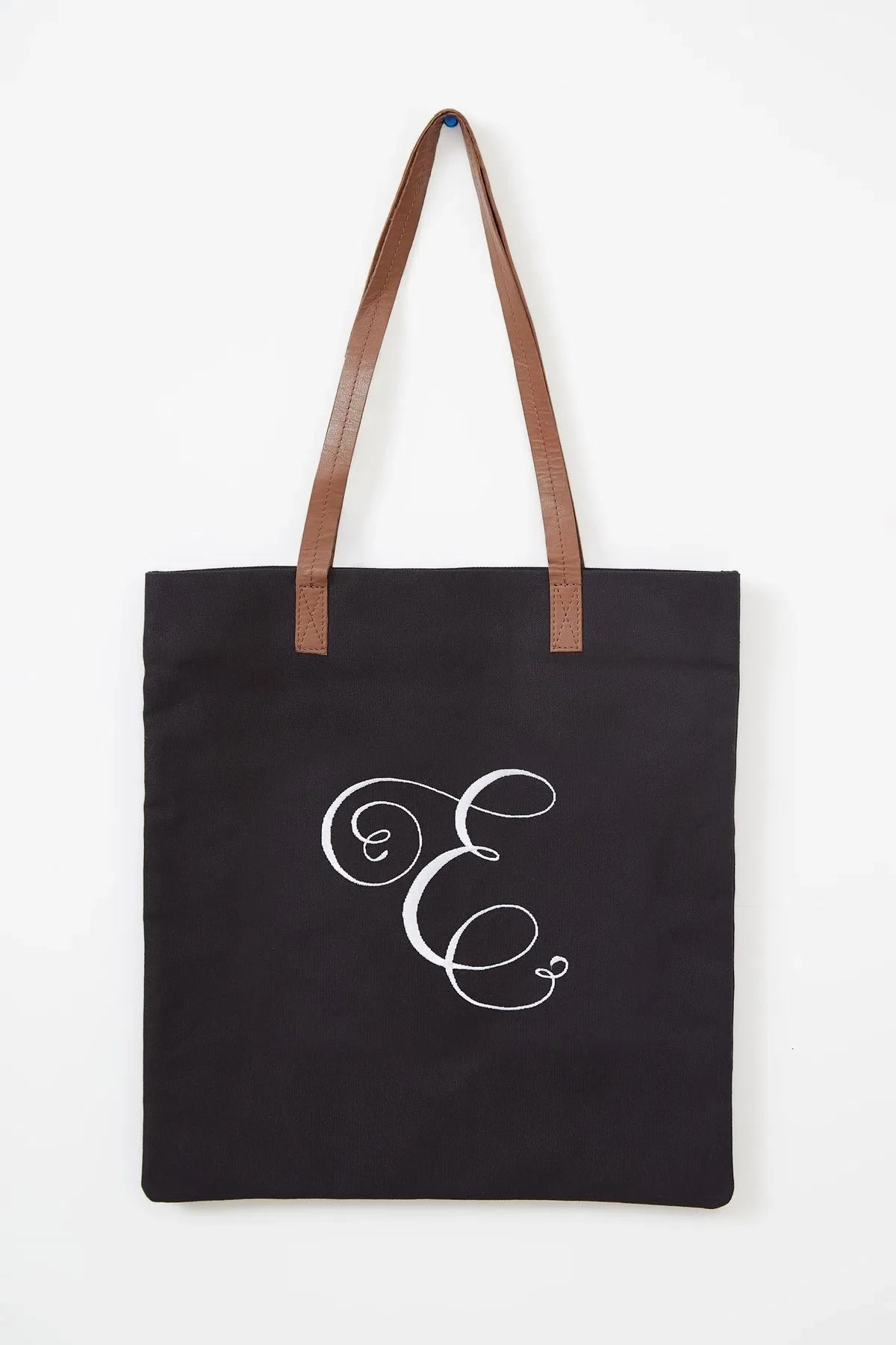 Cara Letter Canvas Tote Bag