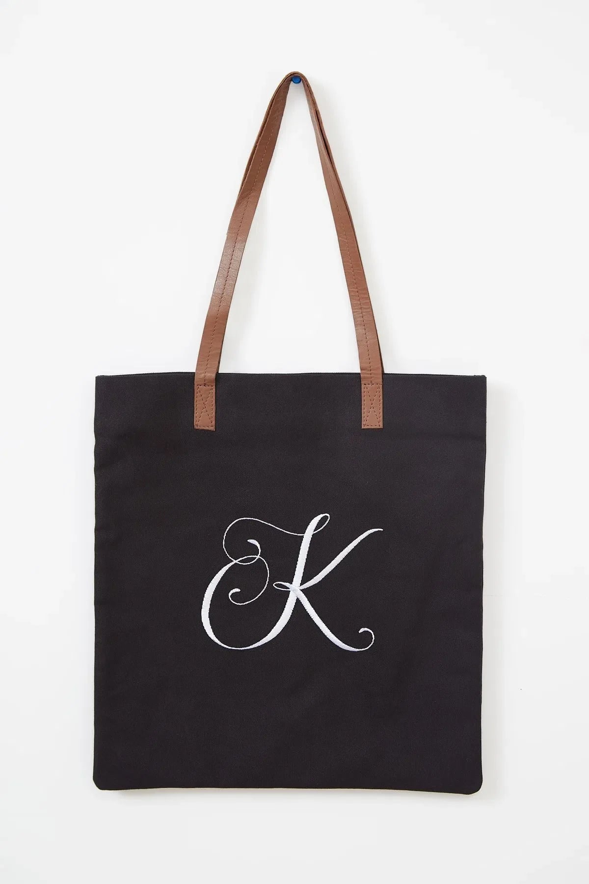 Cara Letter Canvas Tote Bag