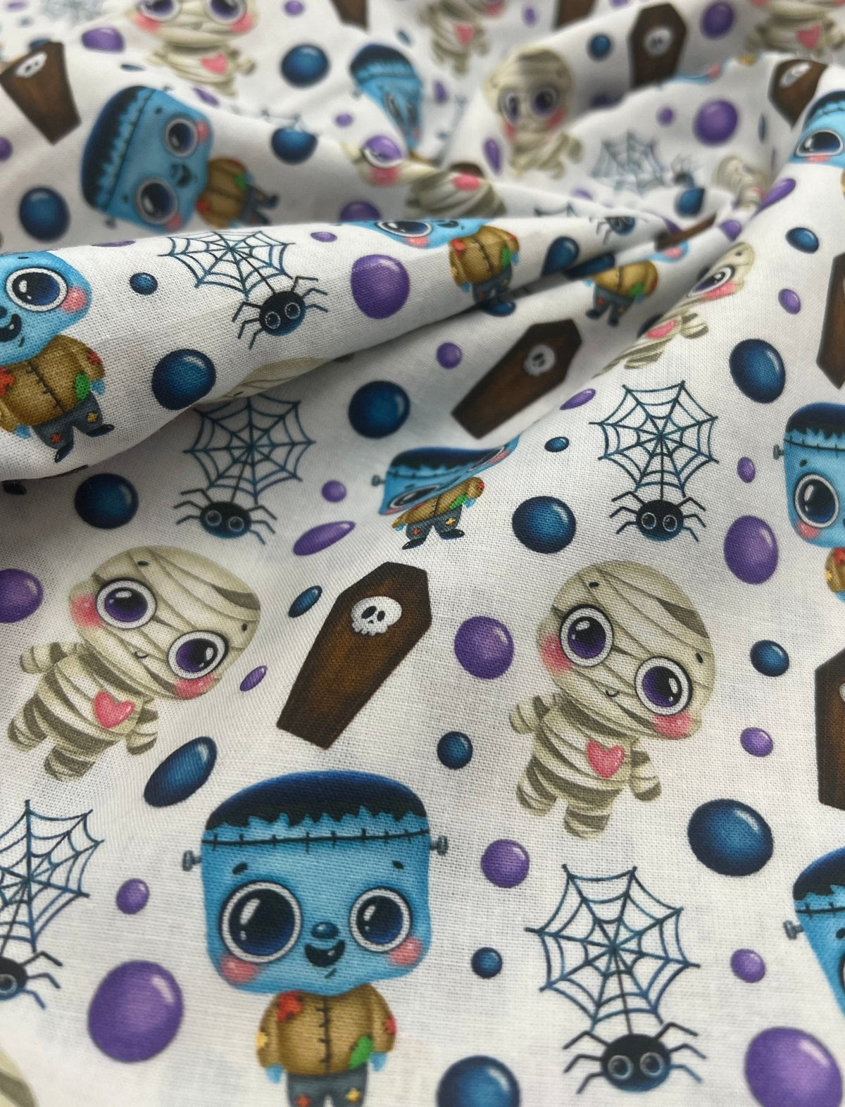 Cartoon Halloween Cotton 115 GSM 100% Cotton Fabric