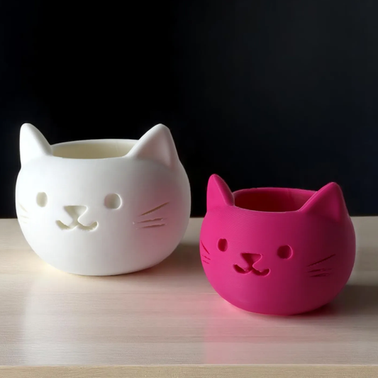 Adorable Cat Planter - Cute Succulent & Plant Pot with Minimalist Design