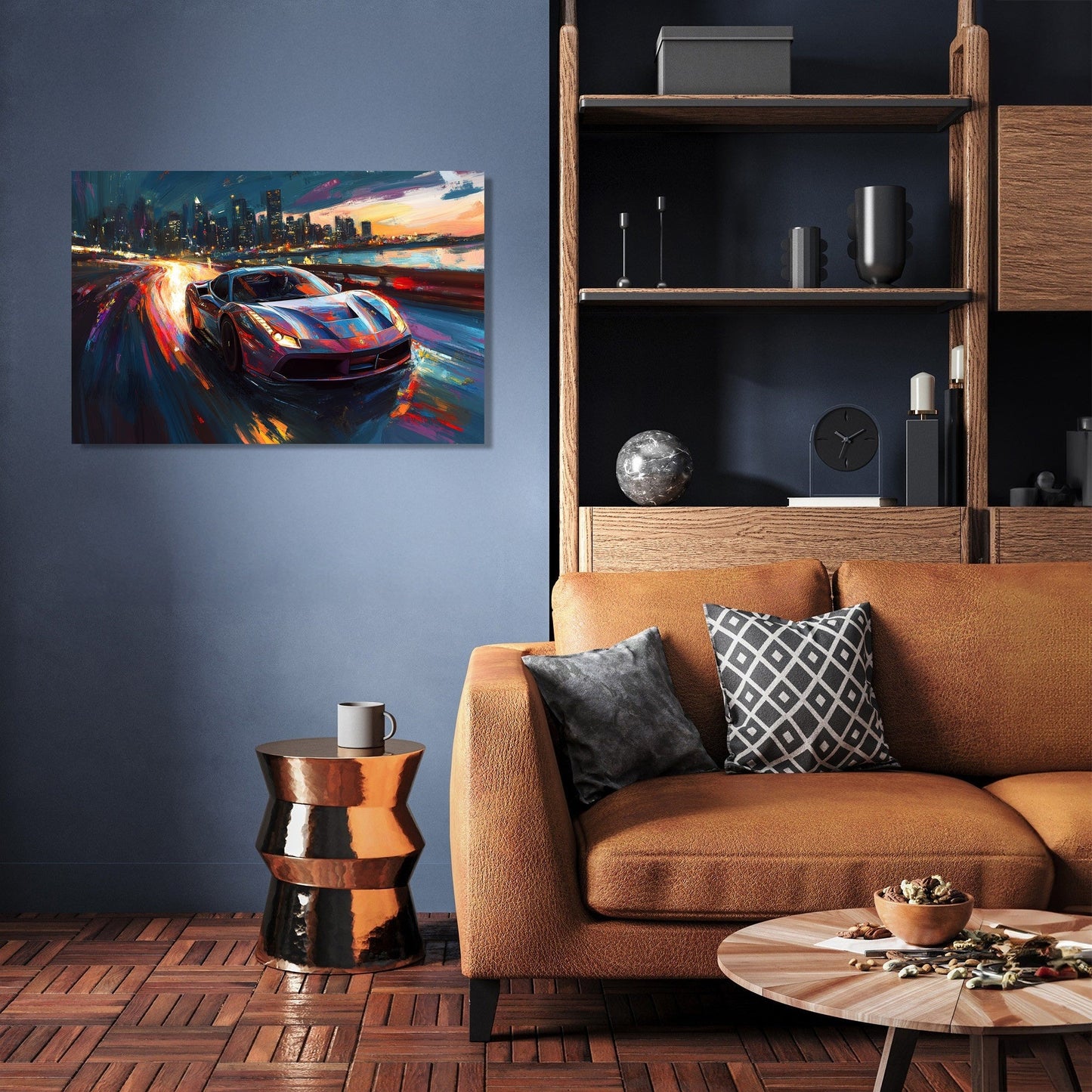Skyline Speed Canvas