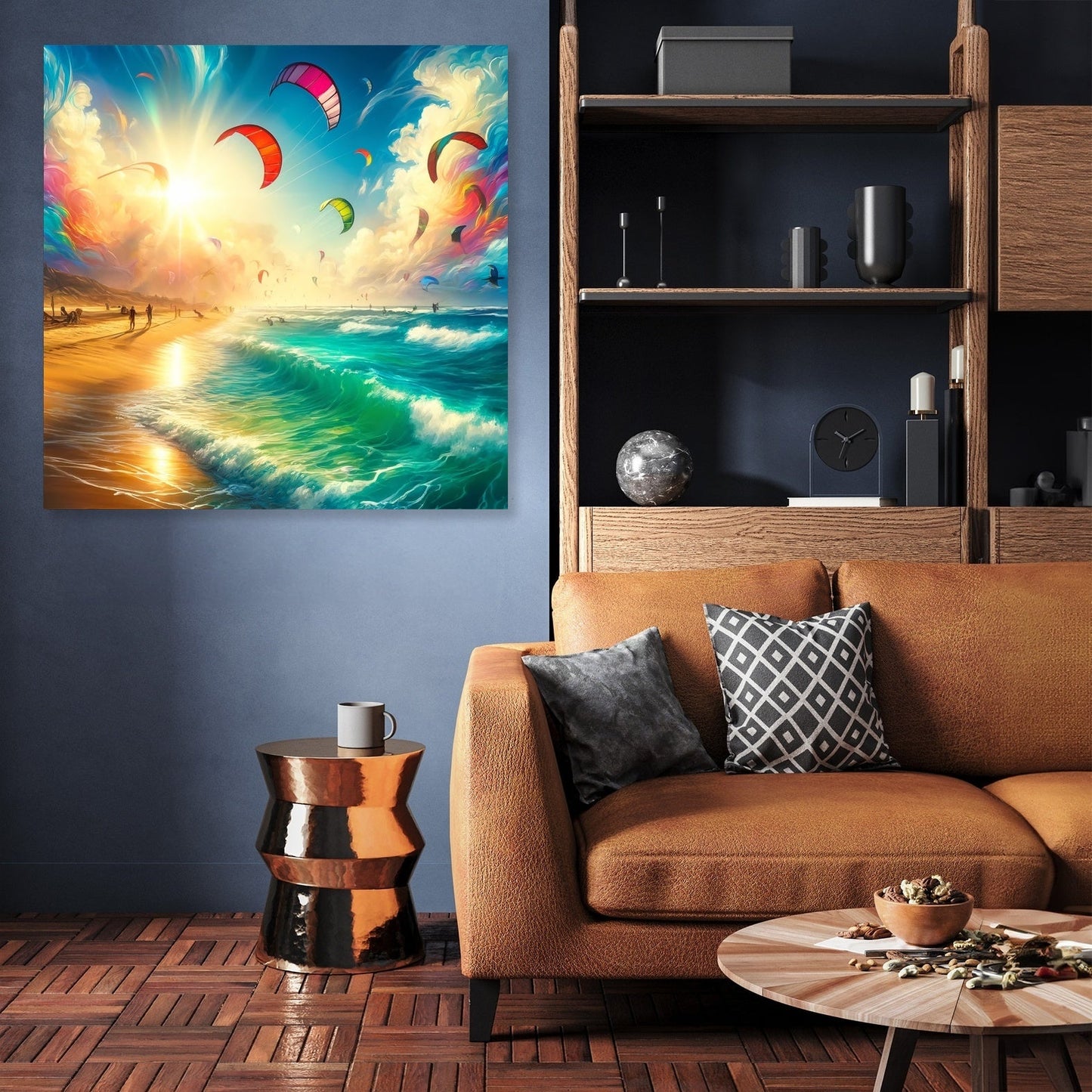 Summer Kitesurfing Bliss Canvas