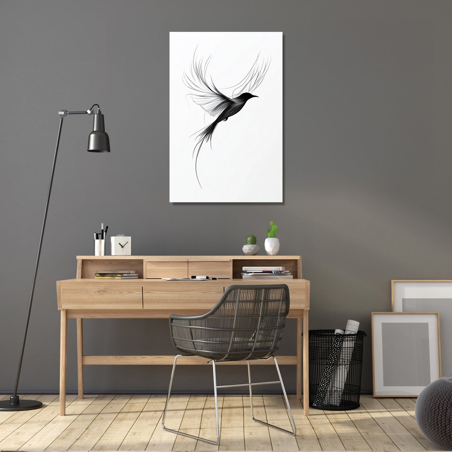 Ethereal Avian Flight Canvas