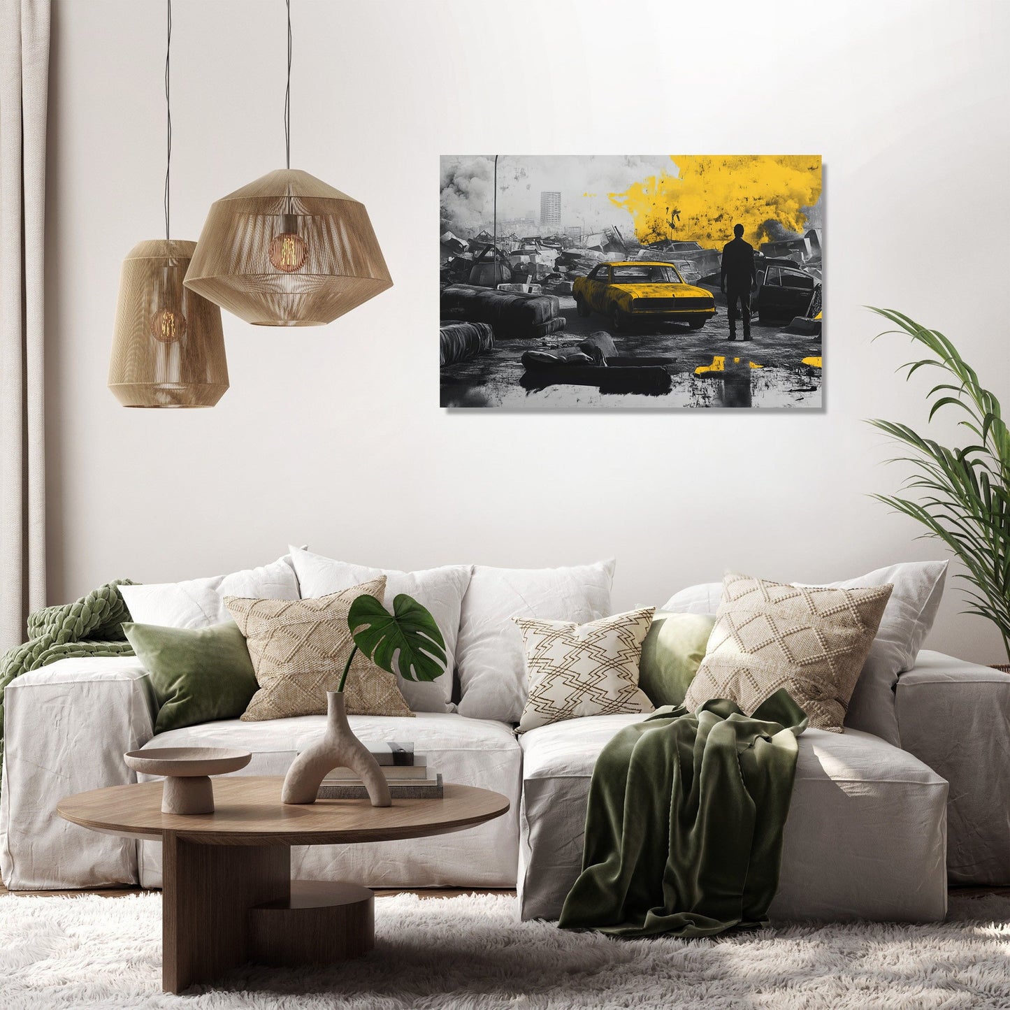 Absurd Silhouettes Canvas
