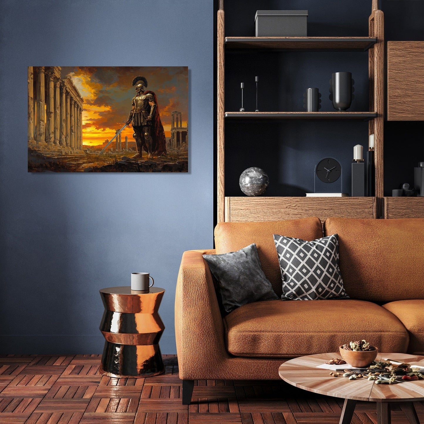 Warrior's Triumph Canvas