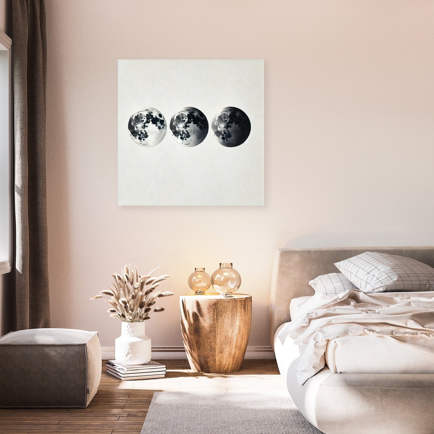 Lunar Phases Canvas