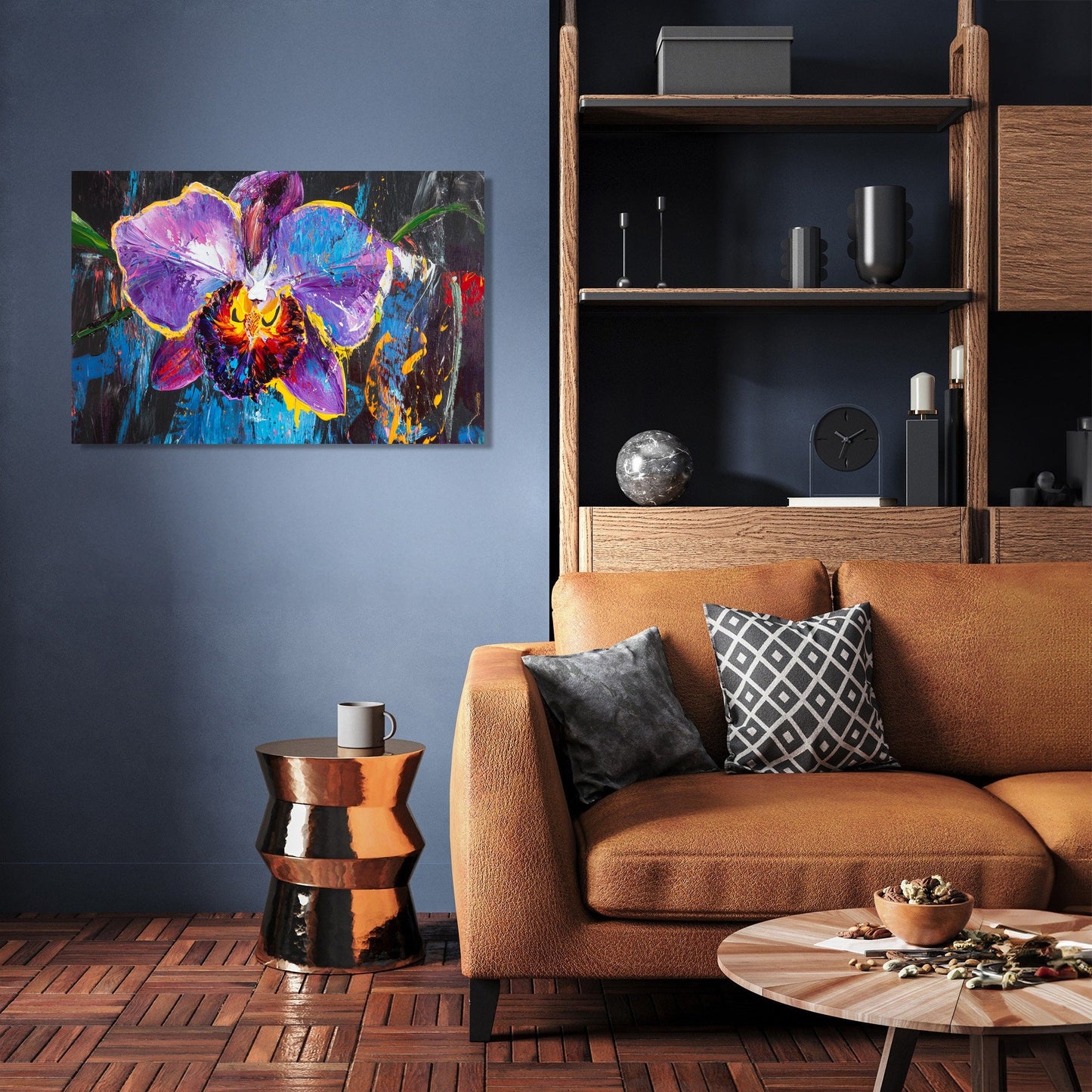 Torn Orchid Canvas