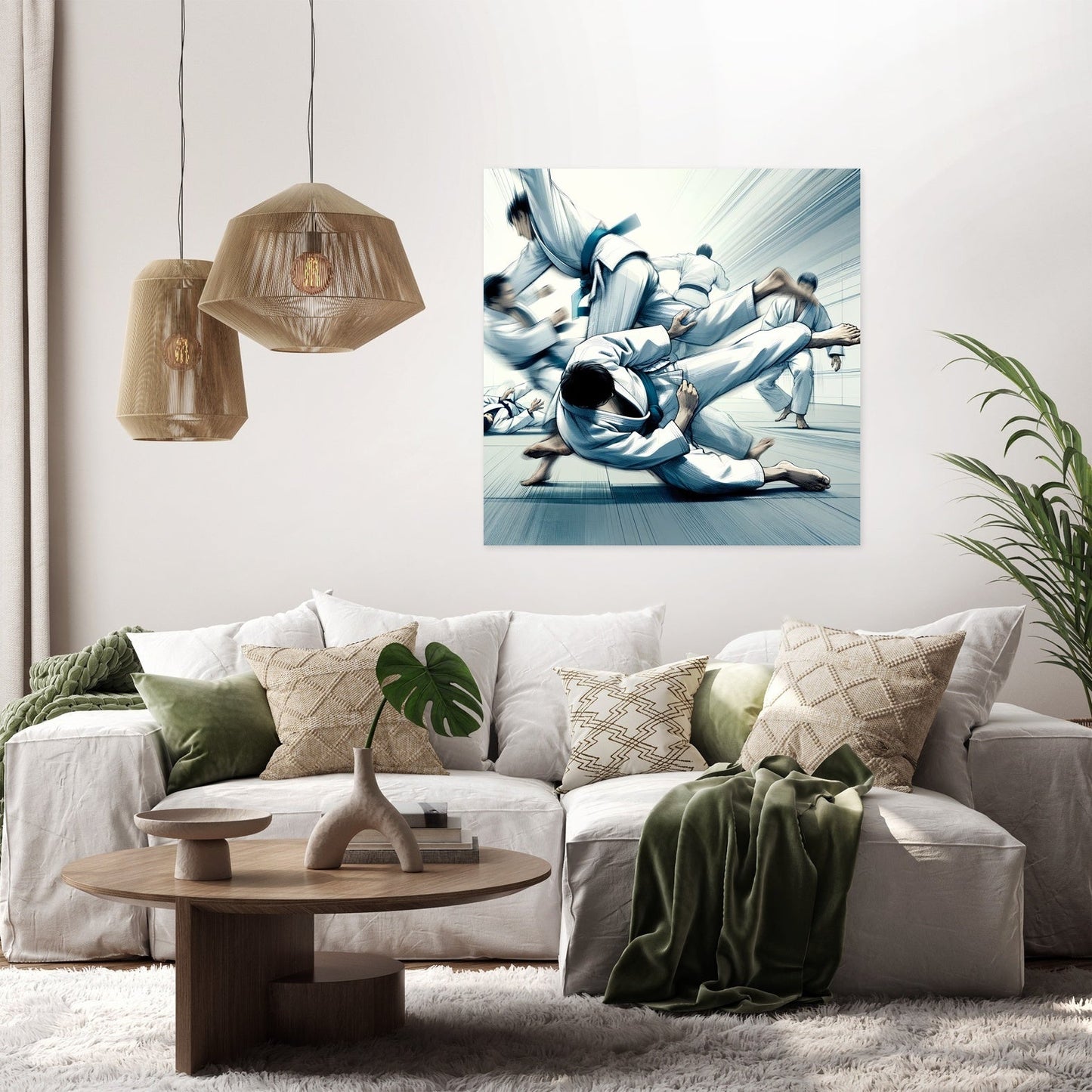 Judo Motion Canvas