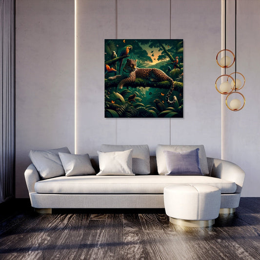 Twilight Jungle Canvas
