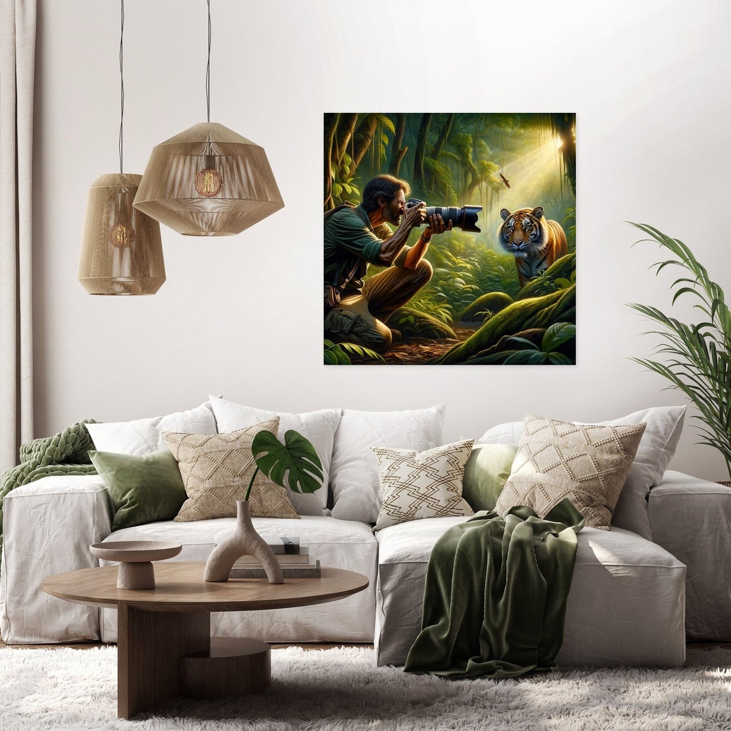 Tiger's Eye Canvas