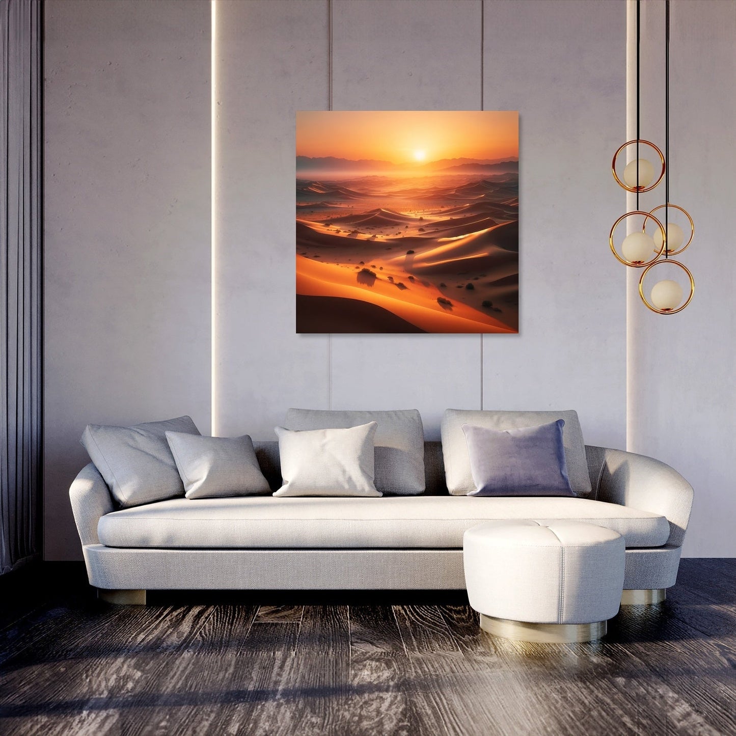Desert Sunset Canvas