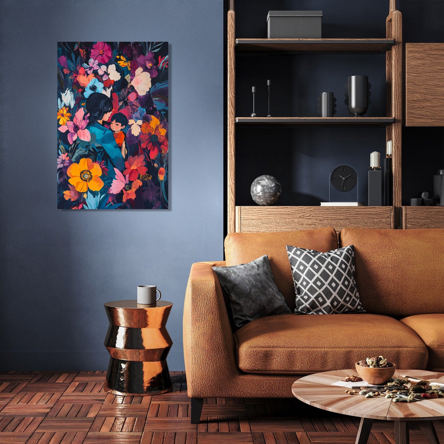 Floral Embrace Canvas
