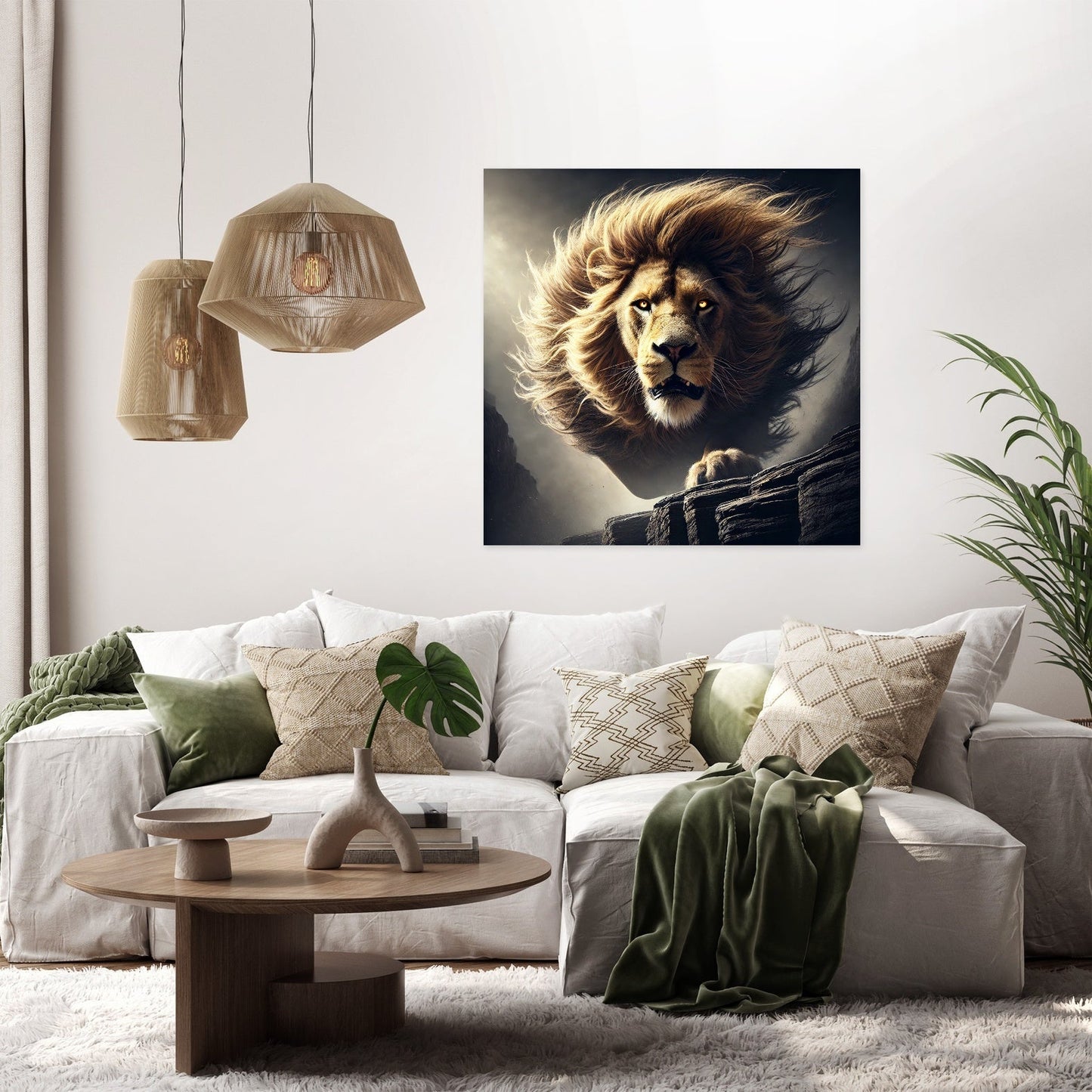 Roaring Majesty Canvas