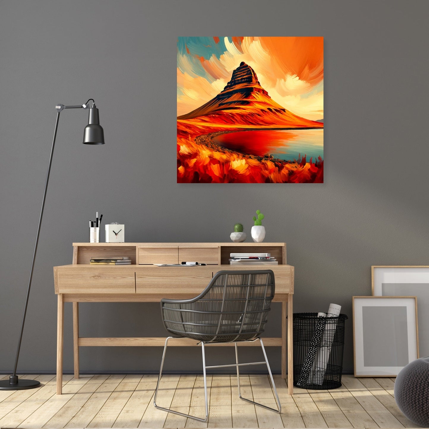 Kirkjufell Warmth Canvas
