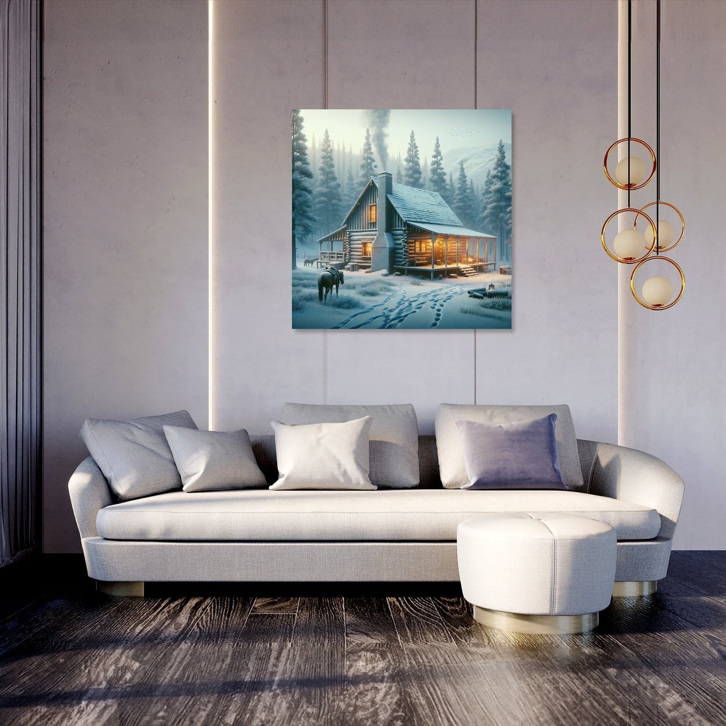Whispering Pines Canvas