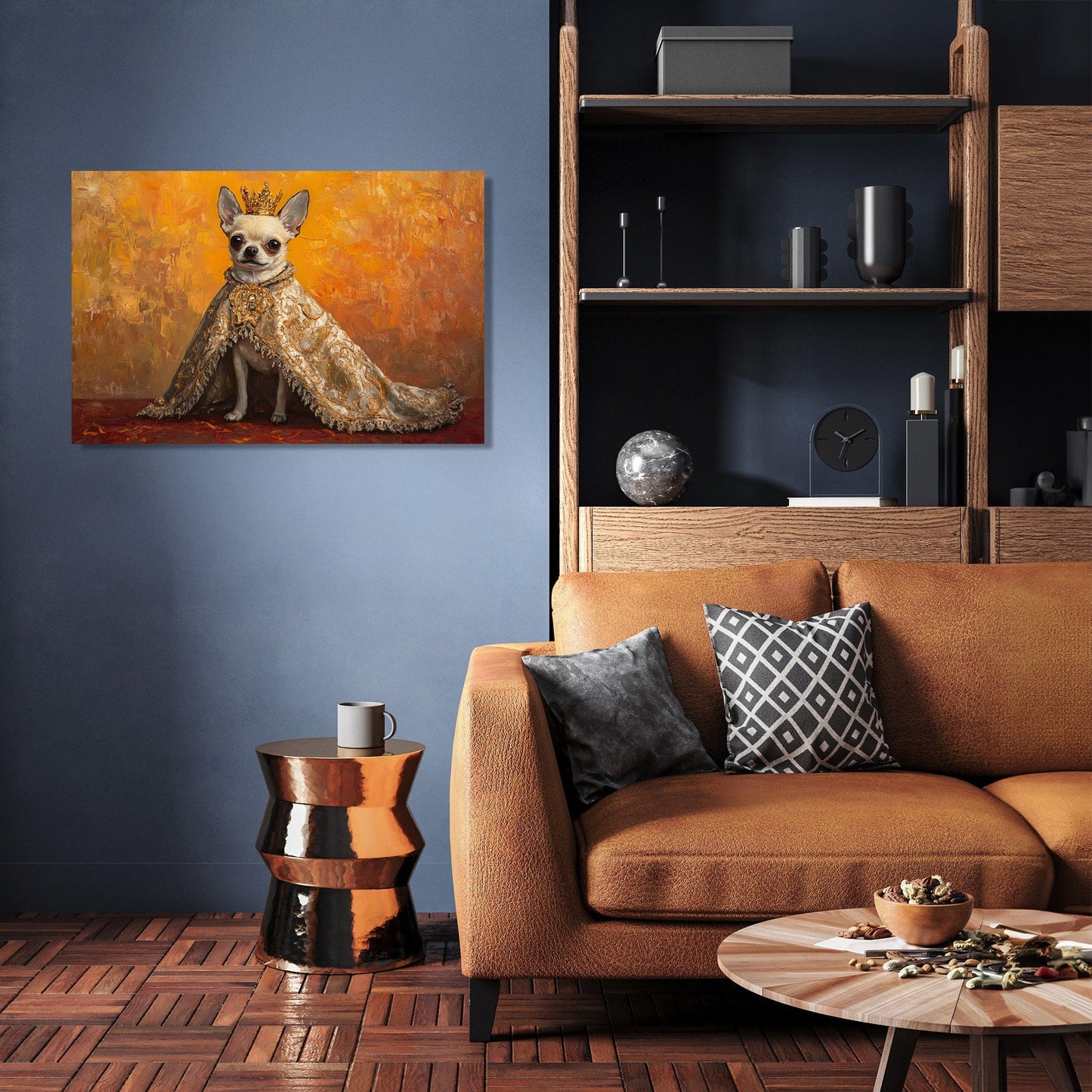 Chihuahua Royalty Canvas