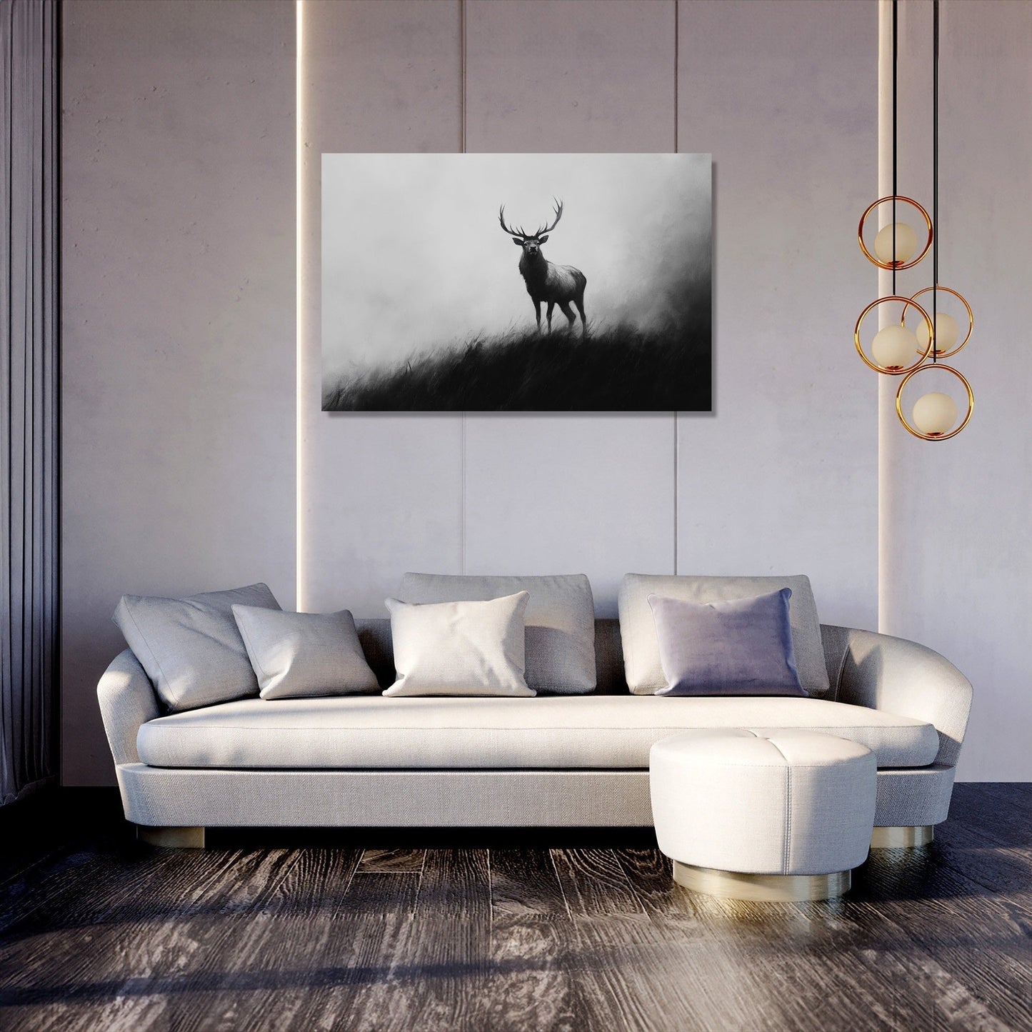 Ethereal Stag Canvas
