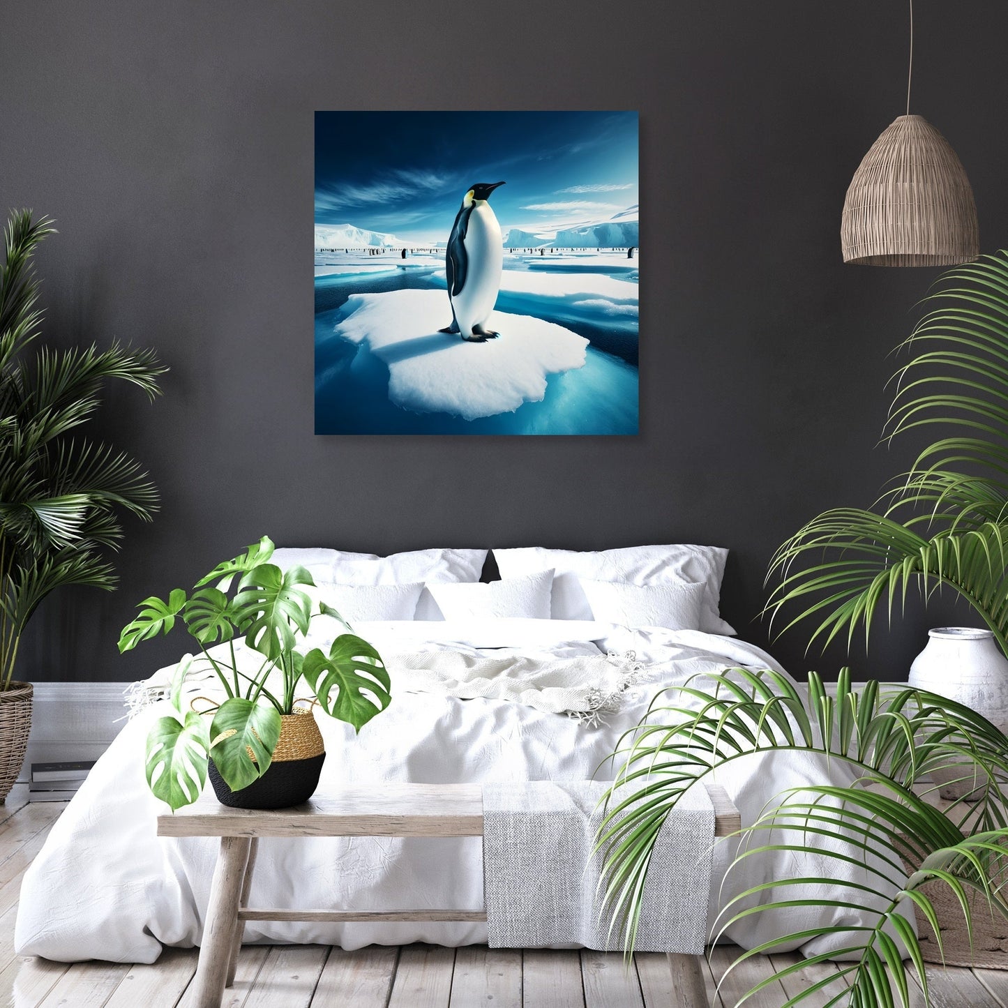 Emperor Penguin Canvas