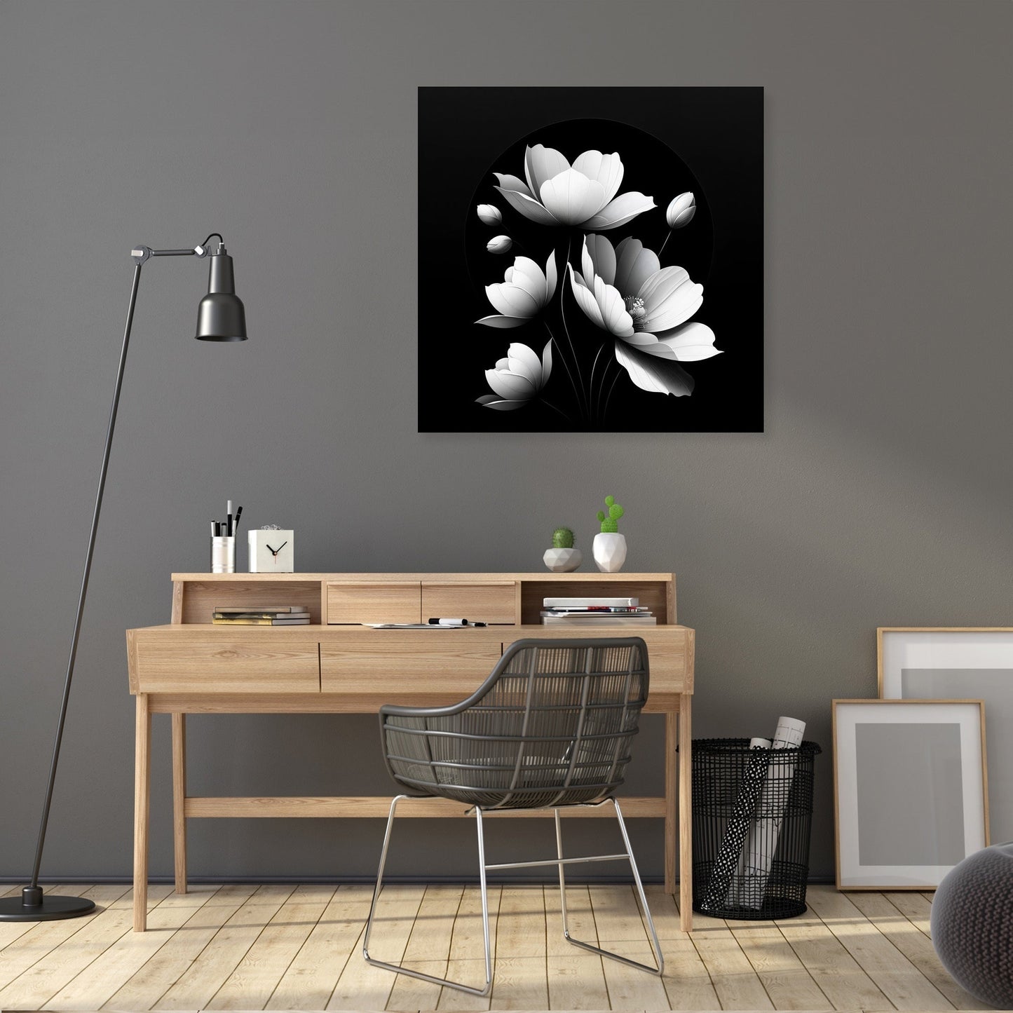 Grandeur Blossoms Canvas