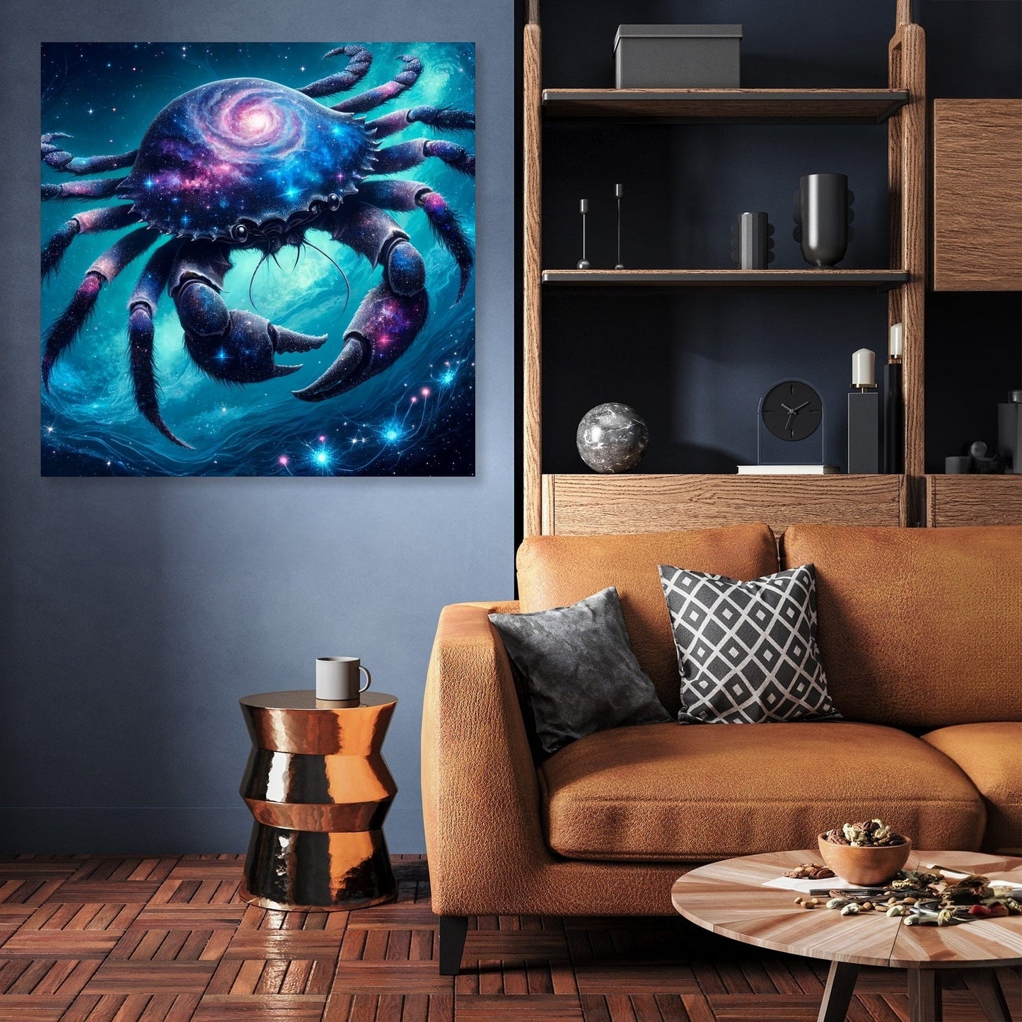 Celestial Crab Canvas