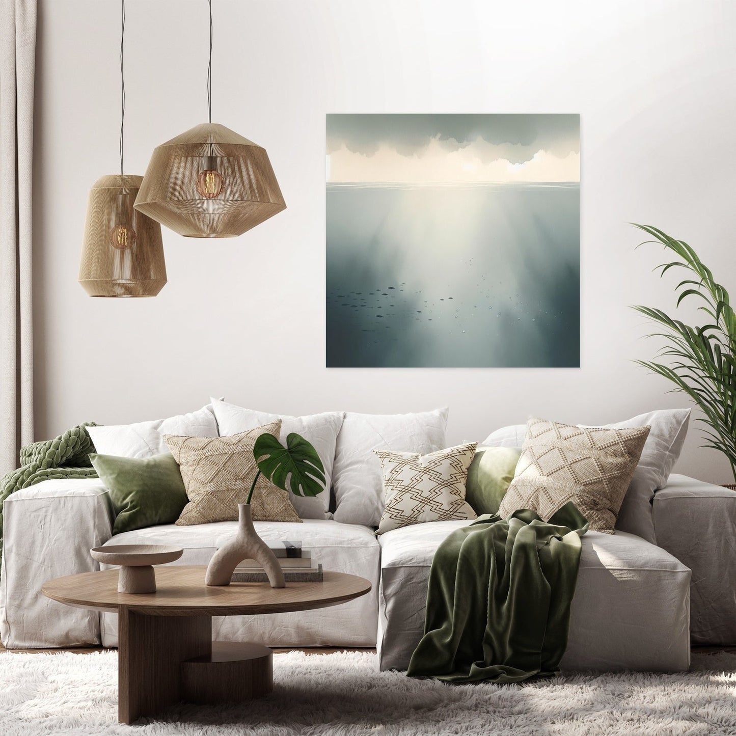 Serene Depths Canvas